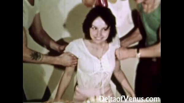 Vintage Erotica 1970s – Hairy Pussy Girl Has Sex – Happy Fuckday