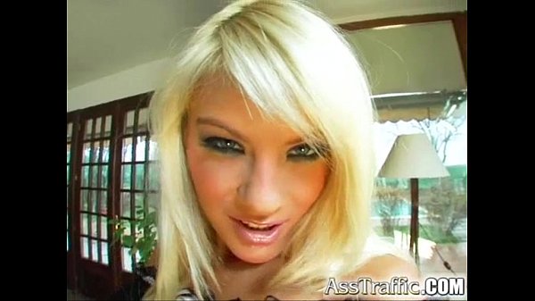 Ass Traffic Jasmine’s tight ass is banged with toy and two cocks